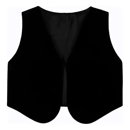 Chaleco Bolero Negro Adulto - Tallas (s -xl) Fiestas Patrias