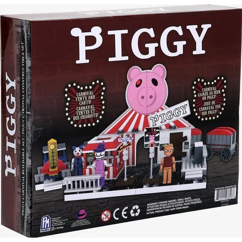Piggy - Bloques Para Armar Set Carnaval - 356 Pcs -3 Figuras