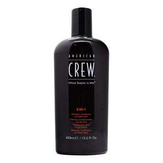 Crew 3 In 1 Shampoo, Acondicionador Y Shampoo Corporal 450ml Crew 3 In 1 Shampoo, Acondicionador Y Shampoo Corporal 450ml