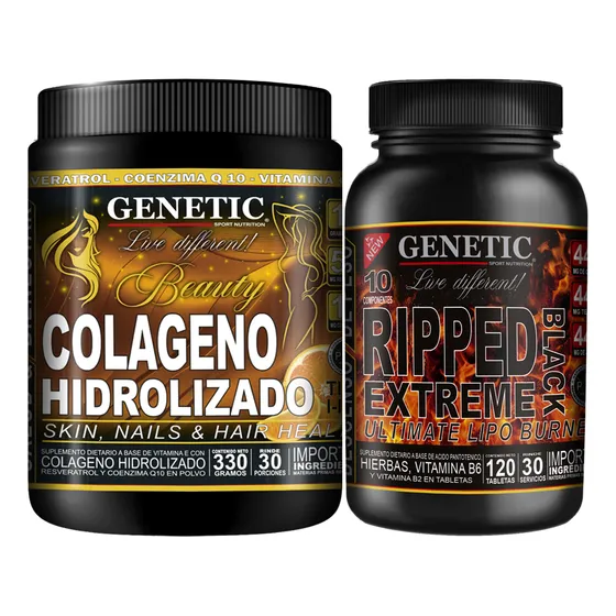 Protección Articular Rápido Quemagrasa Abs Colágeno + Ripped