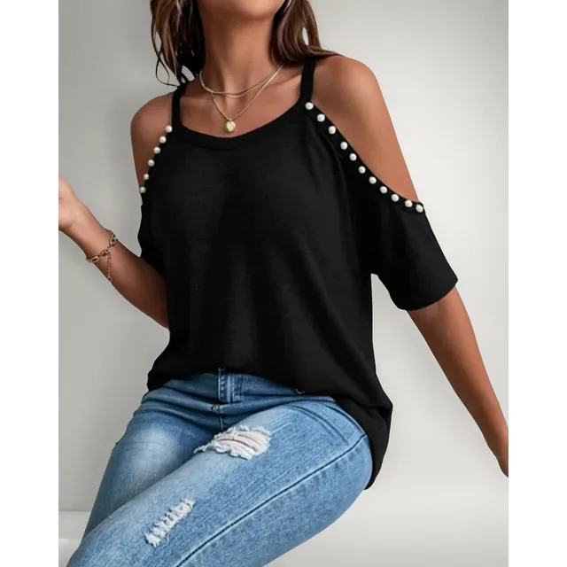 Remera De Modal Viscosa Perla