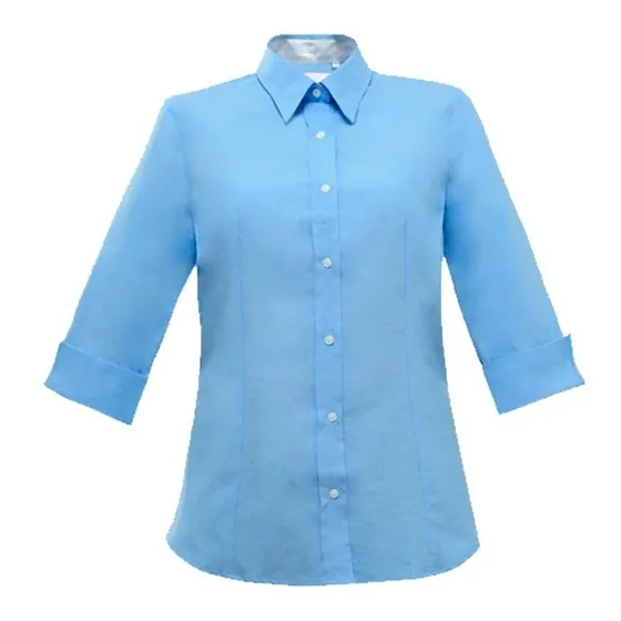 Fabrica De Camisa Manga 3/4 Dama Tela Algodón Egipto 