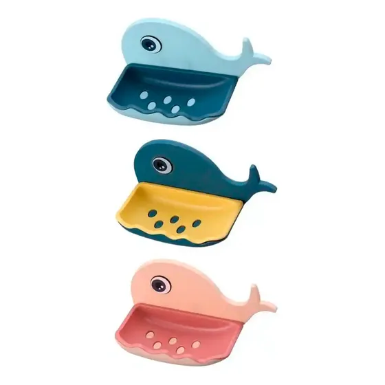 Soporte Para Jabón Jabonera En Forma De Ballena