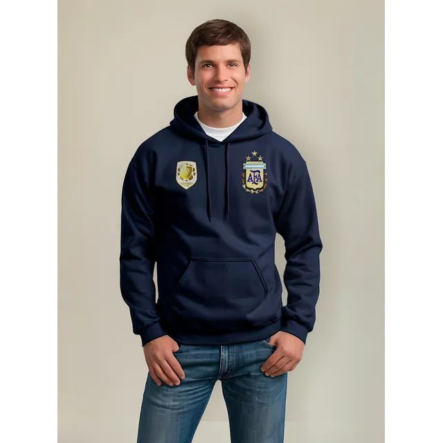 Buzo Con Capota Deportivo Mundial Futbol Argentina Eliminat