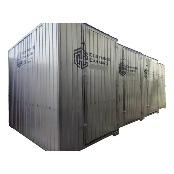 Container De Obra Galvanizado 2,53 X 1,00