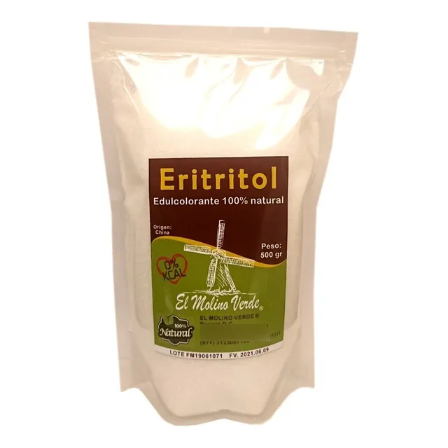 Eritritol Endulzante Natural 500gr - g a $43