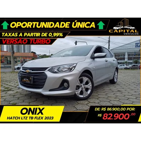 Chevrolet Onix Onix Hatch Ltz 1.0 12v Tb Flex 5p Mec.