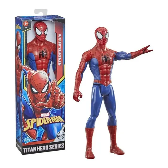 Muñeco Spiderman Hombre Araña Marvel Titan Hero Series E7333
