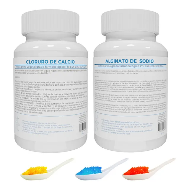 Alginato & Cloruro De Calcio Usp - G A $ - G A $300