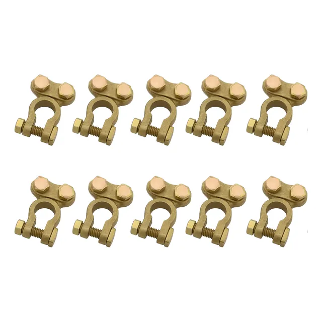 Kit 10 Terminal Borne De Bateria Reforçado Universal Sapão