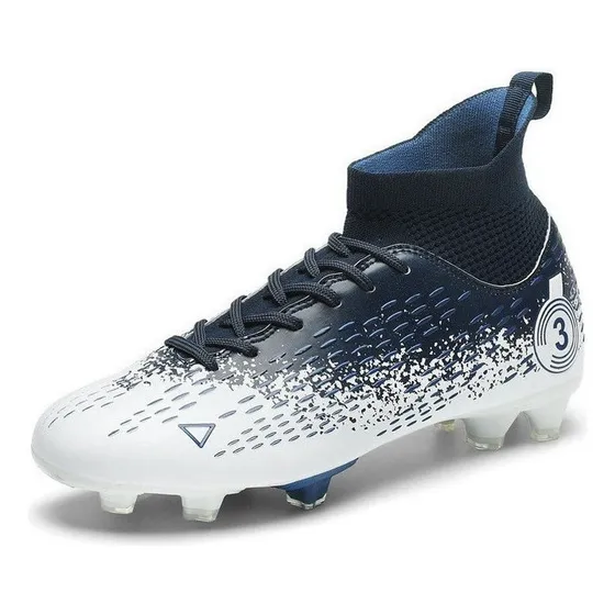 Botas De Fútbol Altas Para Niños, Tallas 31-44