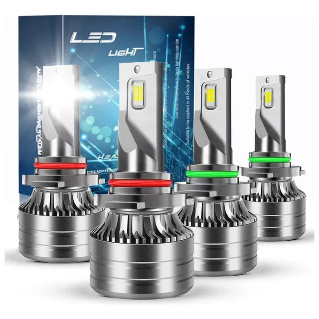 Kit Faros Led 9005 9006 40000lm Para Chevrolet Alta/baja