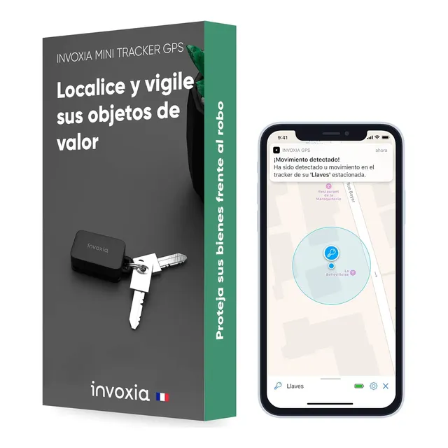 Invoxia Mini Tracker Gps - Localizador Gps Estanco Con Alert