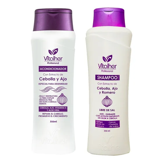 Vitalher Shampoo Acondicionador Cebolla - G