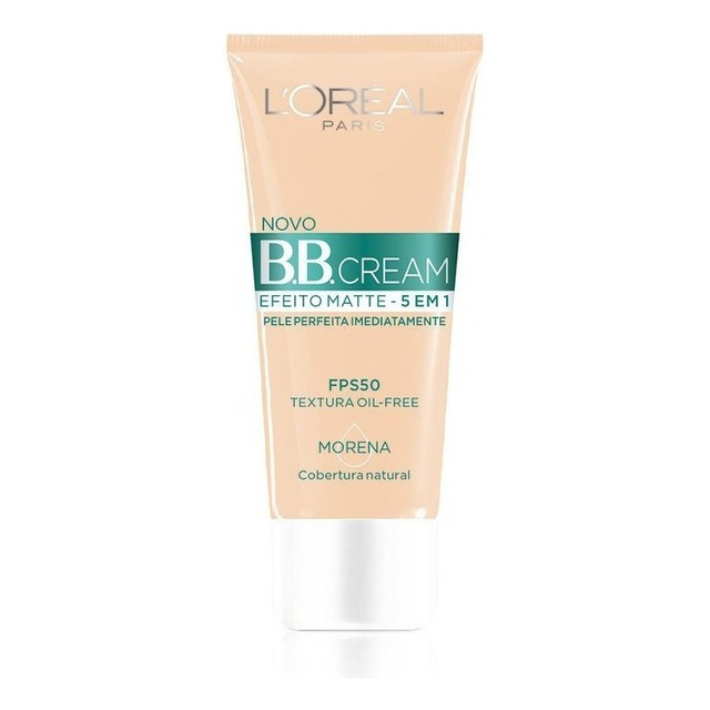 Base Efeito Matte 5 Em 1 Morena Fps50 30ml L'oréal Paris Base Efeito Matte 5 Em 1 Morena Fps50 30ml L'oréal Paris