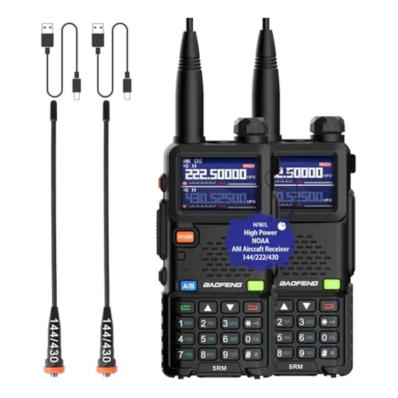 Baofeng Radio 5rm 10w Radioaficionado De Mano