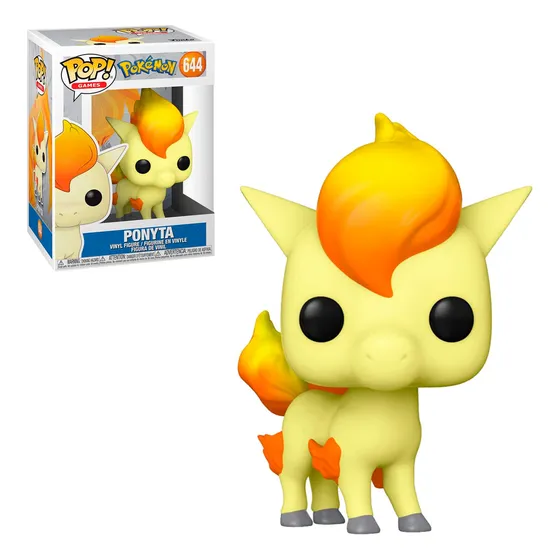 Figura De Acción Pokémon Ponyta De Funko Pop! Games