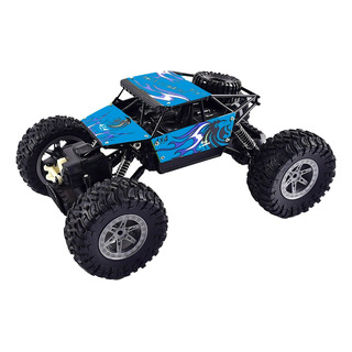 Auto Control Remoto 4x4 Con Batería Y Cargador Del Automóvil Color Azul - 262248 Auto Control Remoto 4x4 Con Batería Y Cargador Del Automóvil Color Azul - 262248