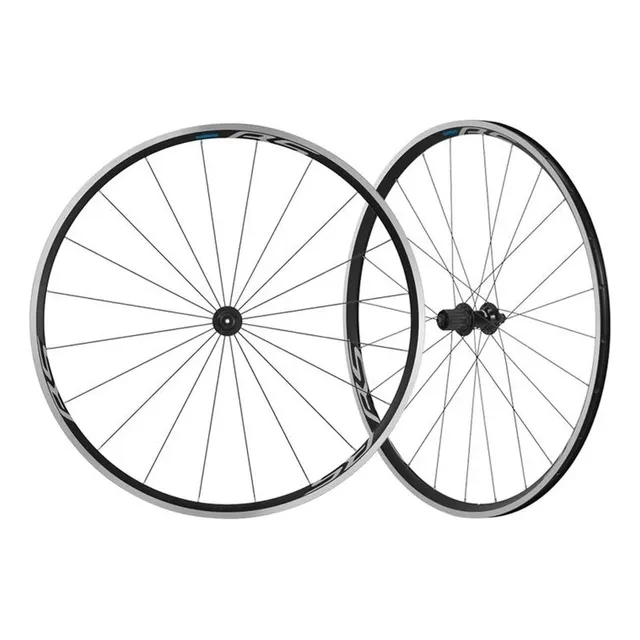 Par de ruedas Shimano 700 WH-RS100 con cierre y cierre, acero 10/11 V