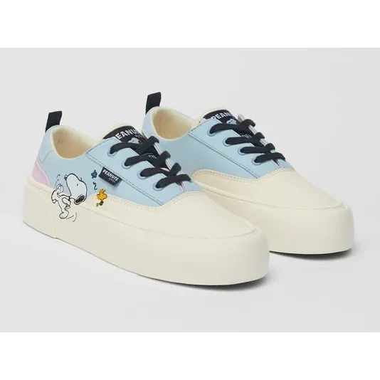 Zapatos Deportivos Peanuts / Snoopy. Zara Kids Tallas 28