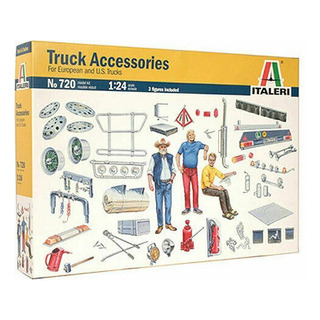 Truck Accessories By Italeri # 720 1/24 Truck Accessories By Italeri # 720 1/24
