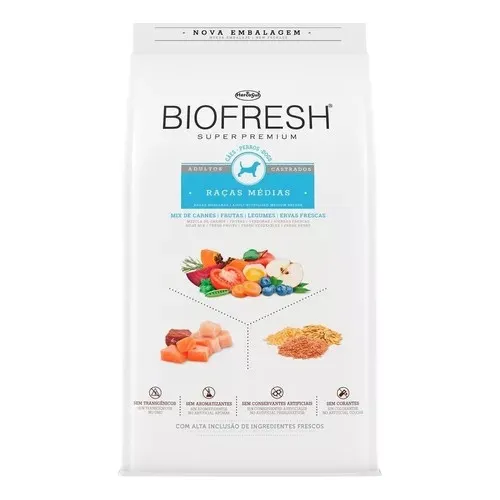 Biofresh Adulto Castrados Razas Medianas 3 Kg