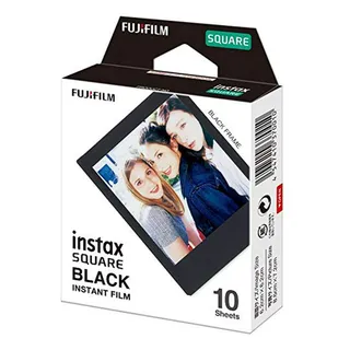 Película Fujifilm Instax Square Black - 10 Exposiciones Película Fujifilm Instax Square Black - 10 Exposiciones