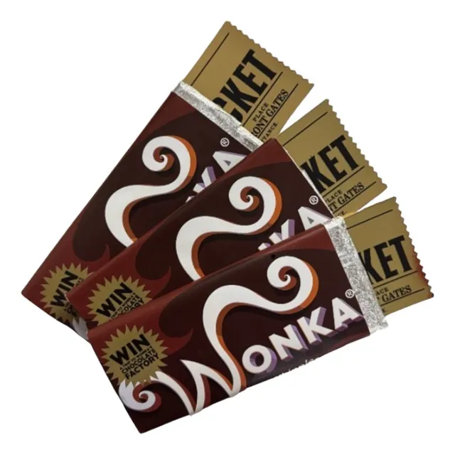 8-pack Barra Chocolate Wonka Sabor Chocolate Con Leche