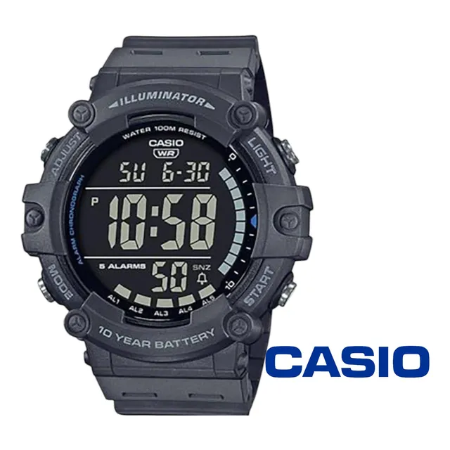Reloj Casio Original Hombres Modelo Ae1500wh Bateria 10 Años