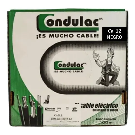 Kit 4 Cajas 100mts Cable Colores Cal 12 Condulac