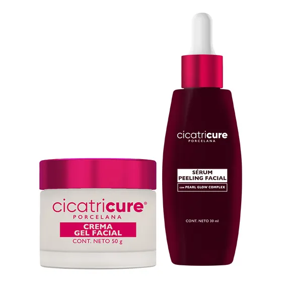 Cicatricure Serum Peelingx30 Ml + Gel Facial Antimanchasx50g
