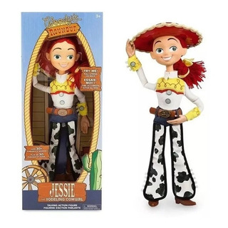 Boneca Jessie Toy Story Amiga Woody 38cm -fala Inglês Na Cx Boneca Jessie Toy Story Amiga Woody 38cm -fala Inglês Na Cx