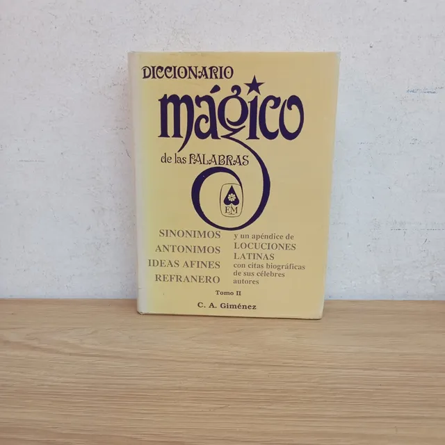 Diccionario Mágico De Palabras Tomo 2