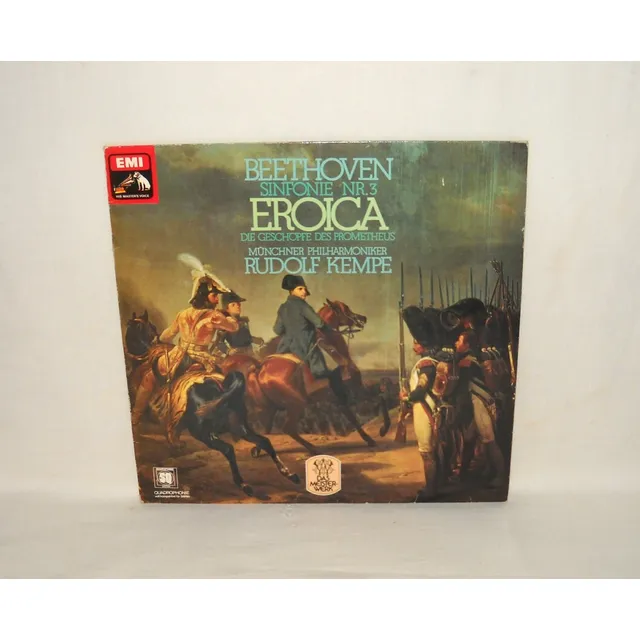 Beethoven Sinfonie N° 3 Eroica Rudolf Kempe Lp Vinilo Holand