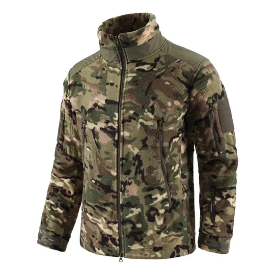 Campera Tactica  Polar Con Bolsillos Bentancor Outdoor