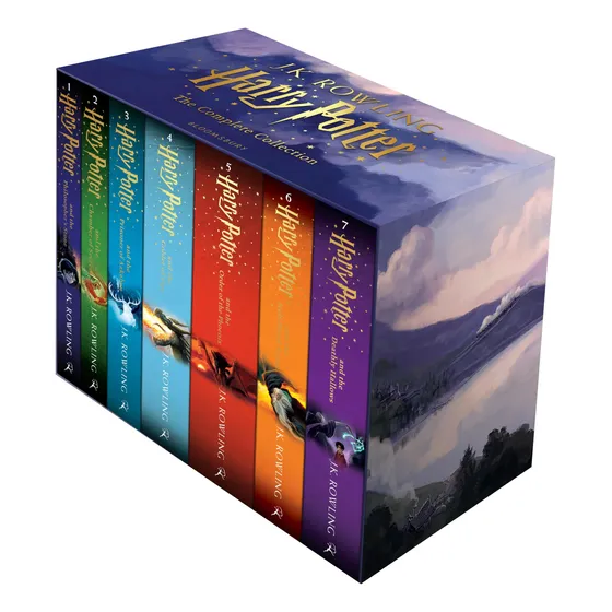 Conjunto De Caixas De Harry Potter: A Coleção Completa