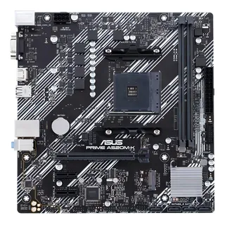 Placa-mĂŁe Asus Prime Amd Am4 A520m-k Matx Ddr4 Cor Preto Placa-mĂŁe Asus Prime Amd Am4 A520m-k Matx Ddr4 Cor Preto