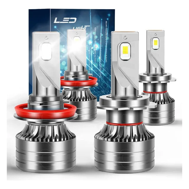 Kit Faros Led H7 H11 40000lm Para Chevrolet Alta/baja