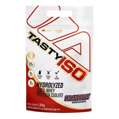 Tasty Iso 1,800kg Whey 100%  Hidrolisado E Isolado Adaptogen