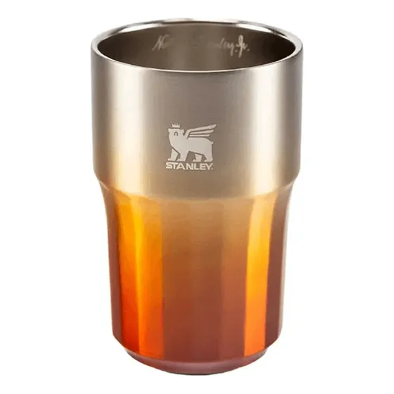Vaso De Cerveza Stanley Golden Hour Prismatic 384 Ml Amber Haze