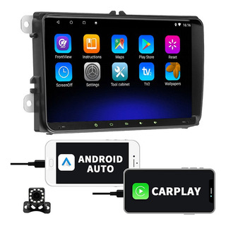 / Estéreo Android Gps Bora Tiguan Golf Jetta Mk6 Vw Carplay / Estéreo Android Gps Bora Tiguan Golf Jetta Mk6 Vw Carplay