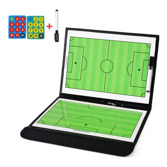 Prancheta Tática Magnética De Futebol - Pasta