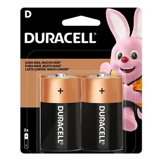 Pilha Alcalina D2 Grande Duracell Com 2 Unidades Pilha Alcalina D2 Grande Duracell Com 2 Unidades