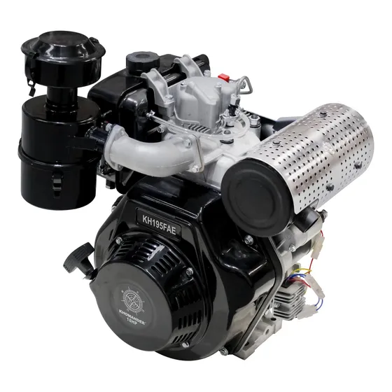 Motor Petrolero Diesel 18hp Arranque Electrico - Khomander