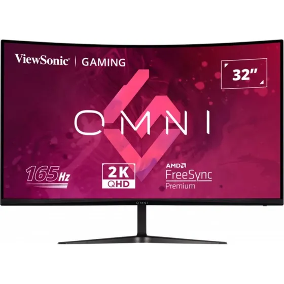 Monitor Gamer Viewsonic Vx3218c 32 Curvo Qhd 165hz 1ms