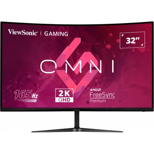 Monitor Gamer Viewsonic Vx3218c 32 Curvo Qhd 165hz 1ms