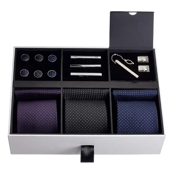 Conjunto De Corbata De Regalo Para Hombre De Primera Cali...