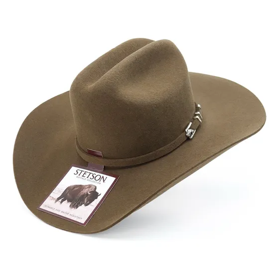 Texana Stetson Apache 4x Mink Pelo De Búfalo