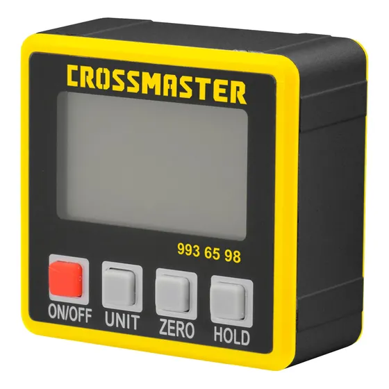 Goniómetro inclinómetro Medidor Angulos Crossmaster 9936598