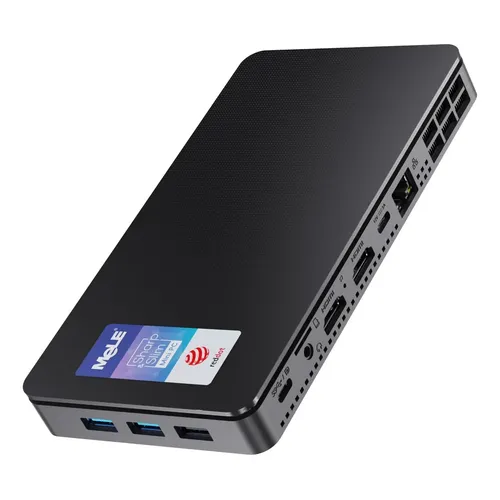 Mini Pc Mele Quieter 4c, N100 16gb Ram 512gb M.2 Ssd Mini Co